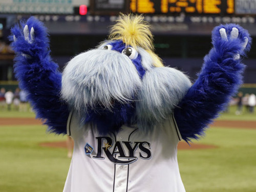 Tampa Bay Rays mascot